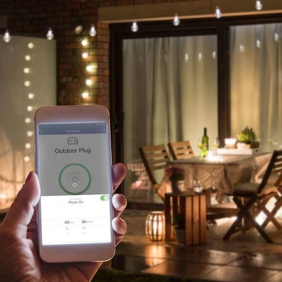 Feit Wi-Fi Smart Outdoor Plug 2-pack - Picture 4 of 4